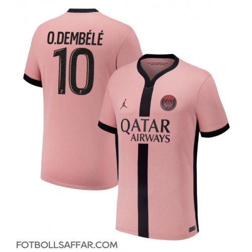 Paris Saint-Germain Ousmane Dembele #10 Tredjeställ 2024-25 Kortärmad